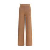 Max Mara Brown Viscose Casual Pants